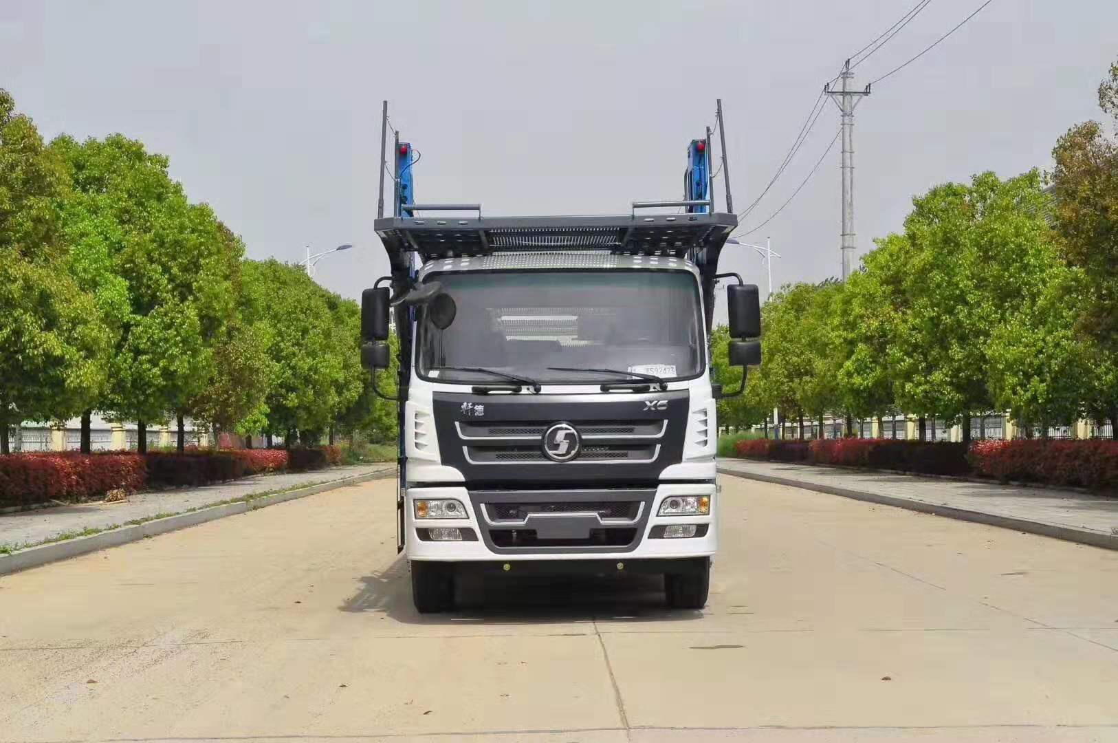 DG视讯重工陕汽轩德五位轿运车
